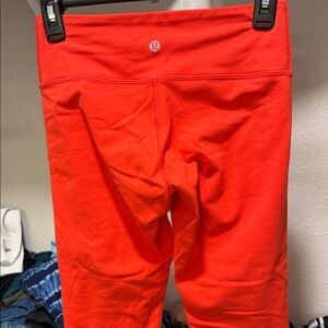 Lululemon Orange Align Leggings